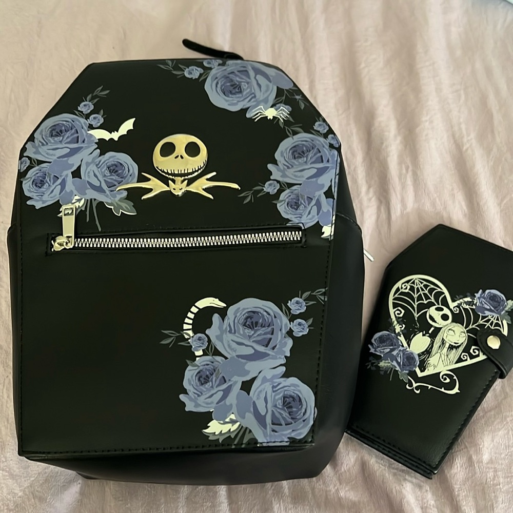 The Nightmare before Christmas Backpack and wallet